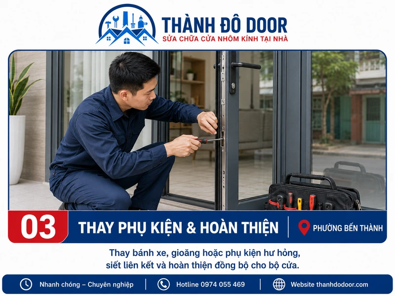 Sửa Cửa Nhôm Phường Bến Thành: Cửa Xệ, Kẹt, Lệch Khóa 3 03 sua cua nhom phuong ben thanh