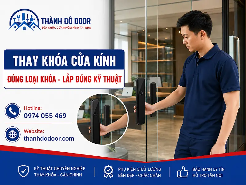 Thay Khóa Cửa Kính: 7 Dấu Hiệu Cần Sửa Hoặc Thay Mới 3 03 thay khoa cua kinh khoa thong minh