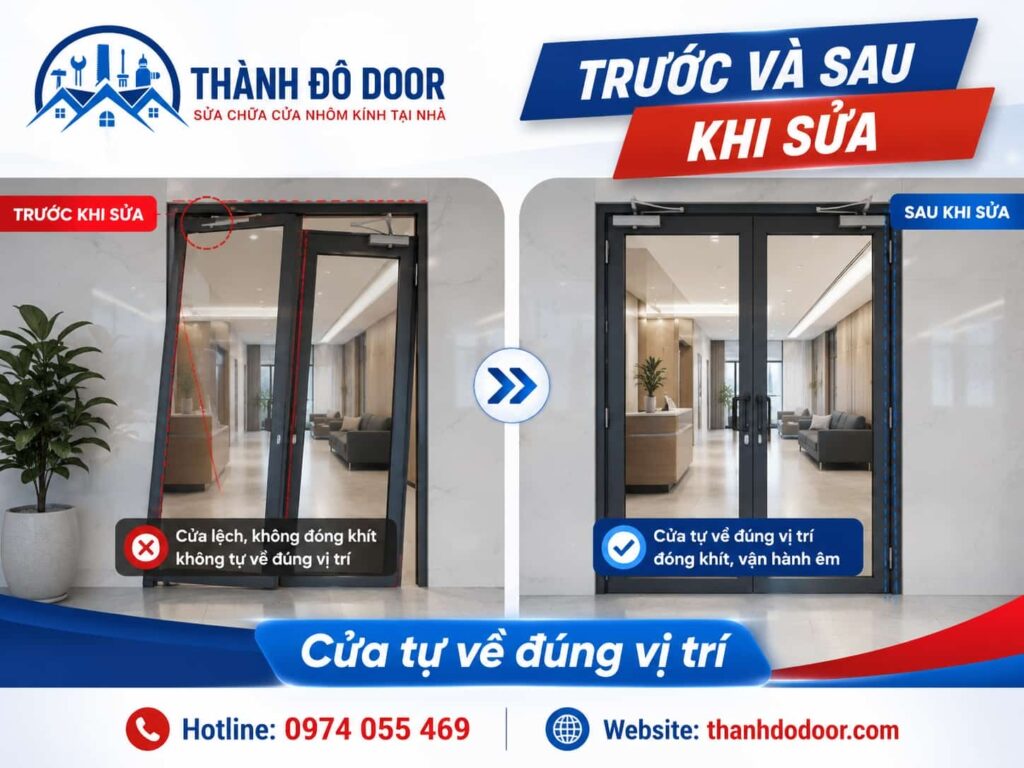 cua kinh khong ve dung vi tri 3
