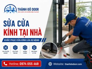 sua cua kinh tai nha 2