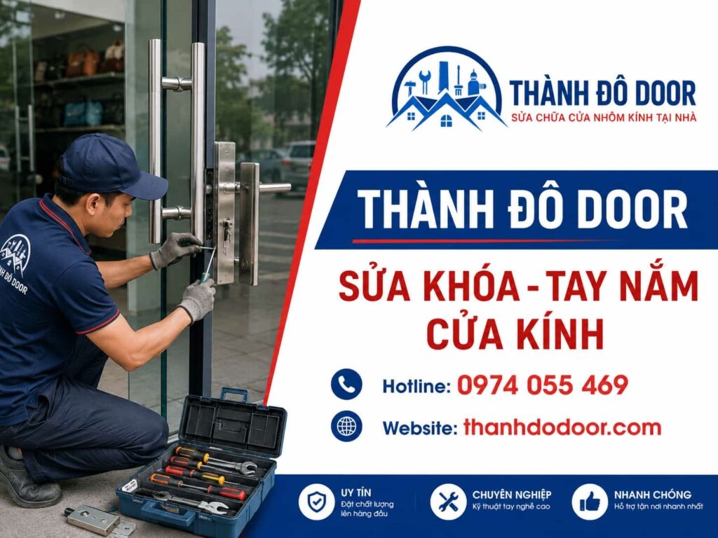 Sửa Cửa Kính Uy Tín: 7 Tiêu Chí Chọn Đúng Đơn Vị 2 sửa cửa kính uy tín