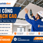 thi công thạch cao