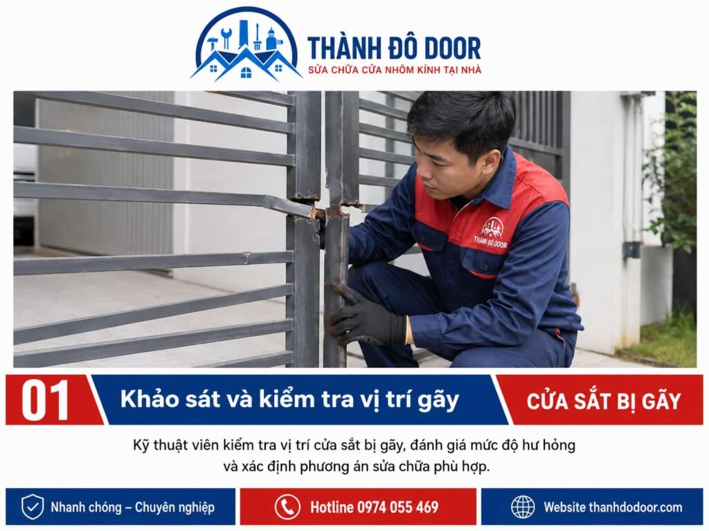Cửa sắt bị gãy: Nguyên nhân và phương án hàn gia cố phù hợp 1 01 cua sat bi gay