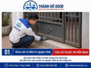 01 cua sat bi ket do nen nang