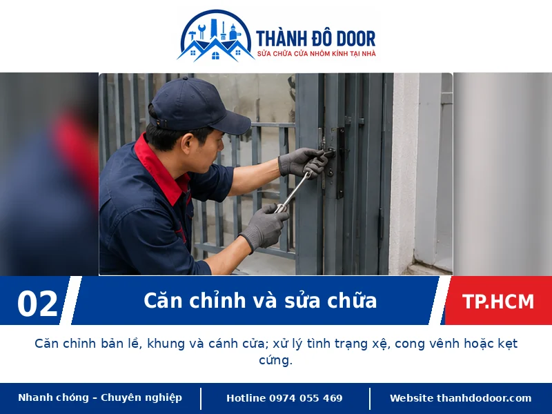 Sửa cửa sắt TPHCM: Kiểm tra đúng lỗi, báo giá trước khi sửa 2 Sửa cửa sắt TPHCM