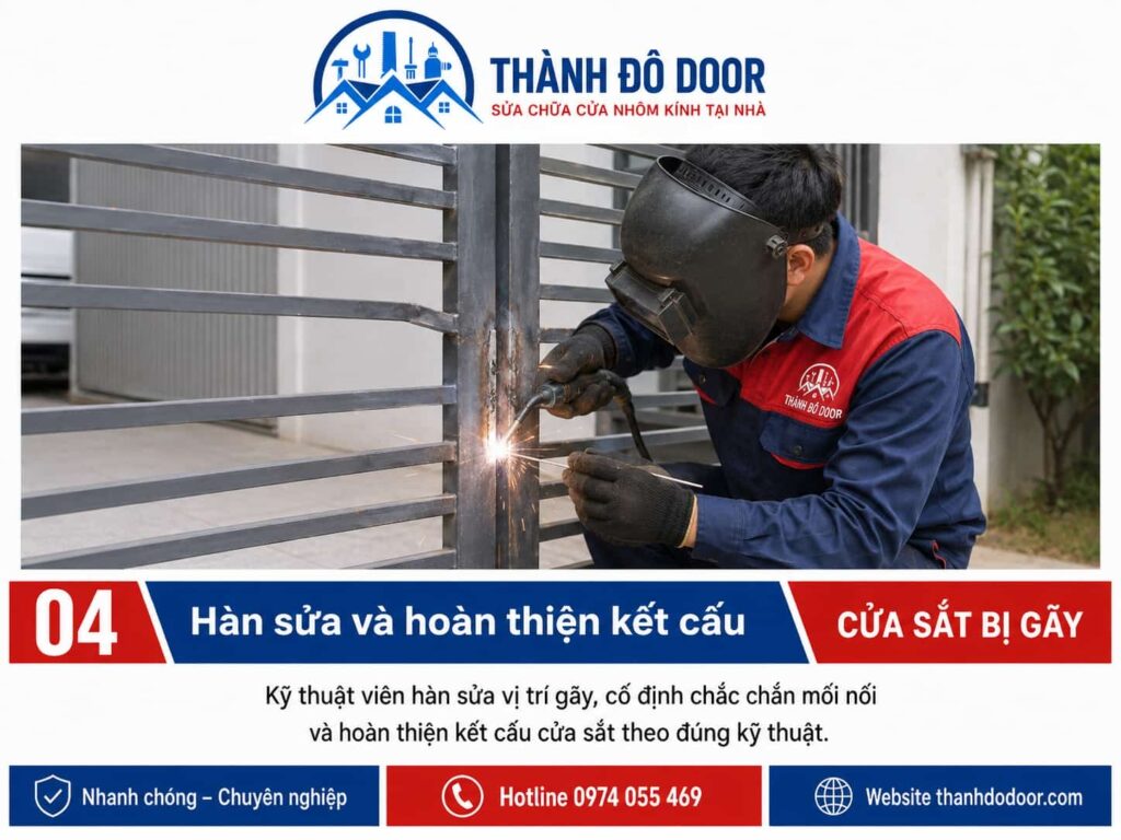 Cửa sắt bị gãy: Nguyên nhân và phương án hàn gia cố phù hợp 4 04 cua sat bi gay