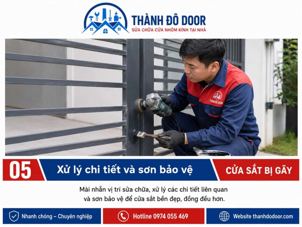 Cửa sắt bị gãy: Nguyên nhân và phương án hàn gia cố phù hợp 5 05 cua sat bi gay