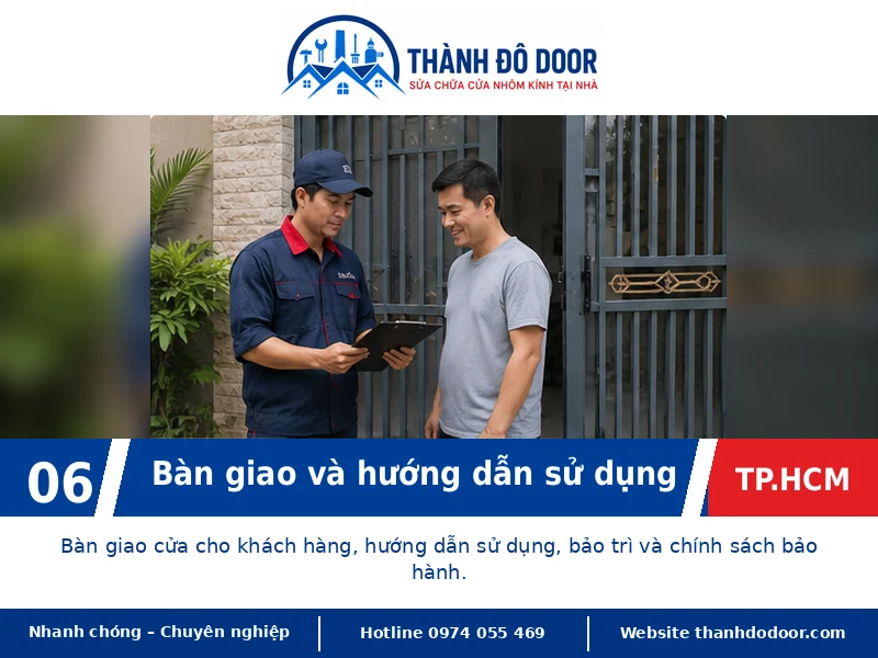 Sửa cửa sắt TPHCM: Kiểm tra đúng lỗi, báo giá trước khi sửa 6 06 sua cua sat tphcm